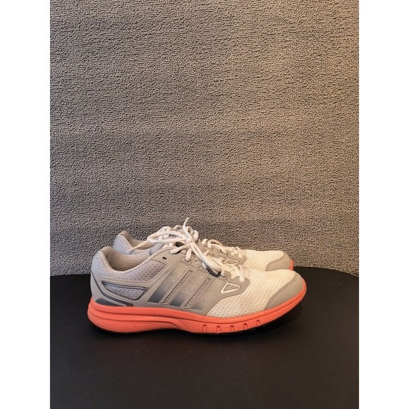 Adidas Men's 8.5 Adiprene AF3946 Grey White Orang Running Shoes Sneakers 1712 - Picture 1 of 9